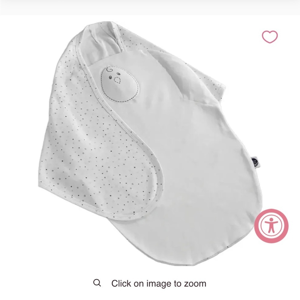 Nested Bean Zen Swaddle with Star Pattern